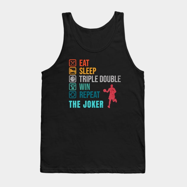 Nikola Jokic Triple Double MVP Tank Top by antarte